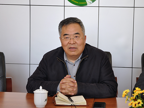 校党委书记张洪涛到材料学院调研